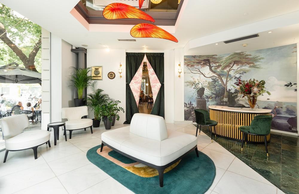 เอ็กเซลซิเออร์ โฮเต็ล Hotel เทสซาโลนิกิ ภายนอก รูปภาพ The lobby of the hotel