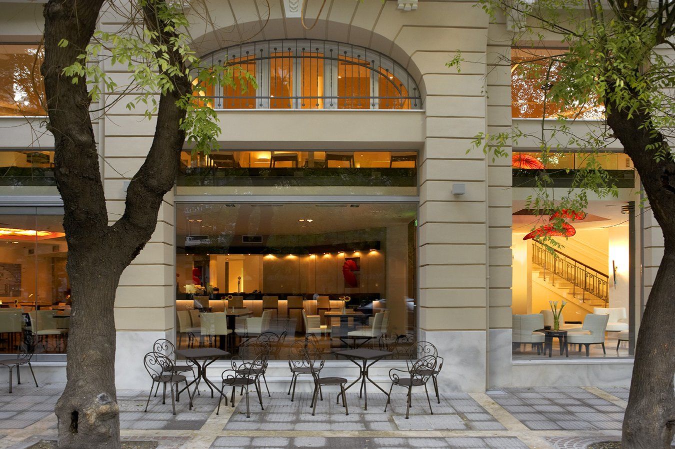 เอ็กเซลซิเออร์ โฮเต็ล Hotel เทสซาโลนิกิ ภายนอก รูปภาพ The hotel's entrance